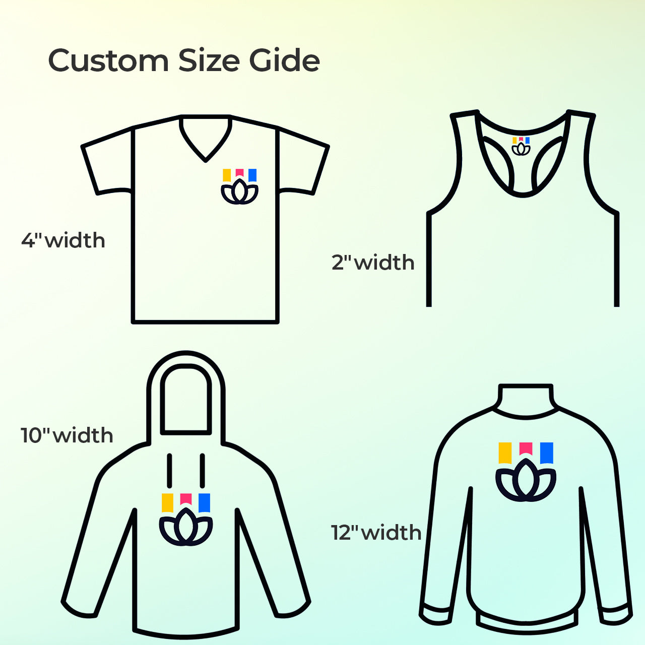 DTF Transfers by Size