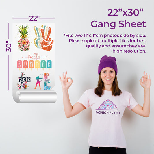 Upload Your Gang Sheet